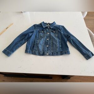 Stylish Blue Denim Jacket Womens size 20